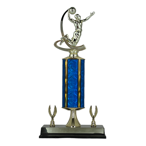 Trofeo de Tubo con Figura Serie 441 de Baloncesto